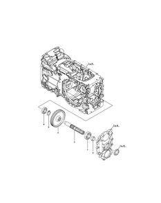 Pto Shaft Diagram and Parts List for LX410 54AE9U727-54AHE9U727-54AHE9U1727-54AHE9U2727-54AIE9U727-54AIE9U1727-54AIE9U2727-54AJE9U727-54AKE9U727 Cub Cadet Lawn Tractor